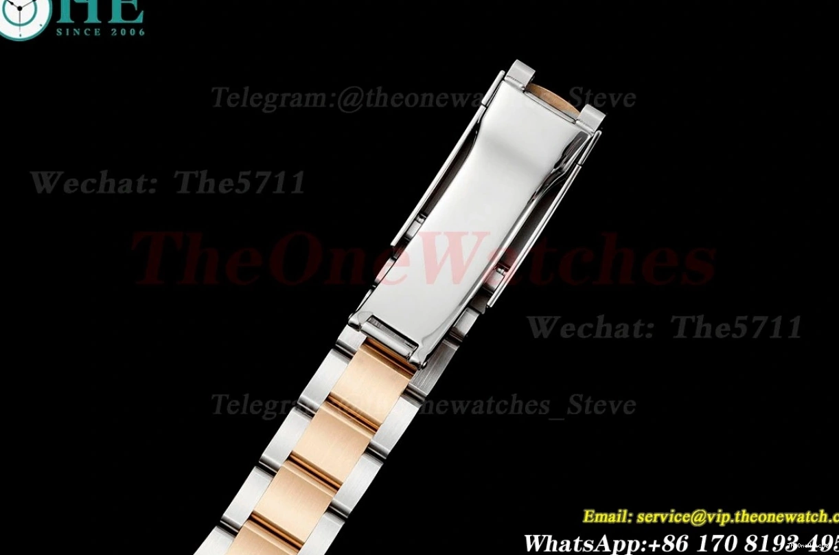 SS Oys Textured EWEF Datejust RG 41mm 126331 Silver A3235 Dia 1209